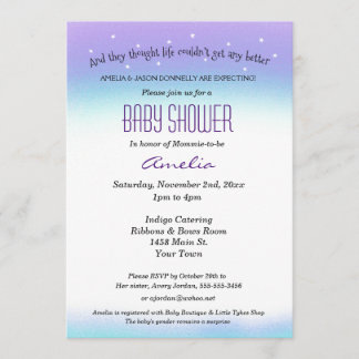 スウィート気持ちベビーシャワー招待状 招待状