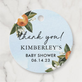 スウィート男の赤ちゃんクレメンティンボーイベビーシャワーパーティーファ フェイバータグ