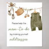 スウィート男の赤ちゃんボホアツエンベロープステーション ポスター (正面)