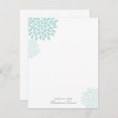 スウィート結婚ダリアス サンキューカード (正面/裏面)