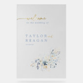 スウィート結婚フローラのウェルカムID1045 アクリルサイン (正面)