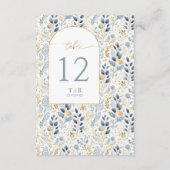 スウィート結婚フローラのテーブル番号ID1045 招待状 (裏面)