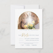 スウィート結婚フローラの写真ID1045 出欠カード (正面)