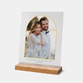 スウィート結婚フローラのArch写真ID1045 アクリルサイン (傾斜)