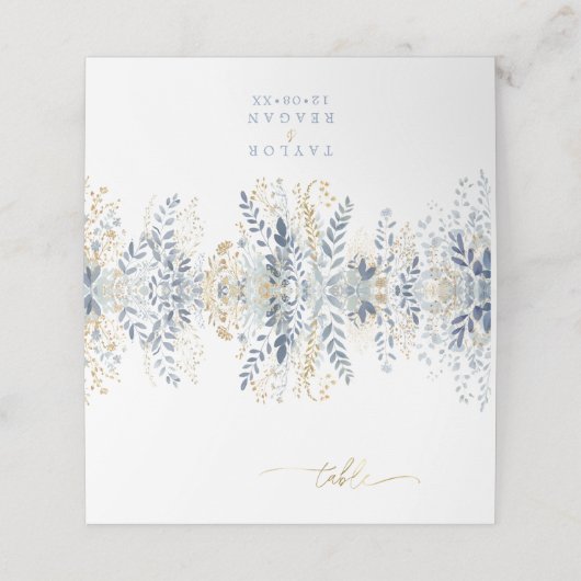 スウィート結婚フローラのID1045 プレイスカード (外部開封)