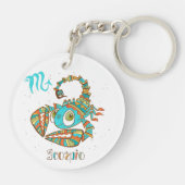 スウィート蠍座スコーピオン キーホルダー (裏面)