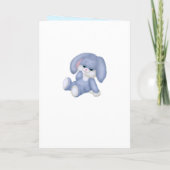 スウィート詰まったバニーボーイズ誕生日名年齢カード カード (裏面)