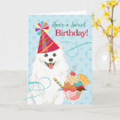 スウィート誕生日エスキー カード (黄色い花)