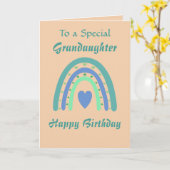 スウィート誕生日ガールグランドオジャーターカード カード (黄色い花)