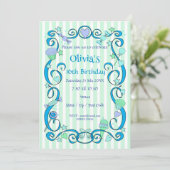 スウィート誕生日ガール招待状 招待状 (スタンド正面)