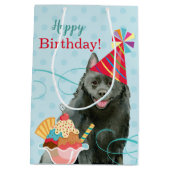 スウィート誕生日スキペルケ ミディアムペーパーバッグ (裏面)