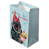 スウィート誕生日ブーヴィエデフランドレス ミディアムペーパーバッグ (正面アングル)