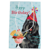 スウィート誕生日ブーヴィエデフランドレス ミディアムペーパーバッグ (裏面)