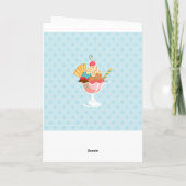 スウィート誕生日ベルギーシェプドッグカード カード (裏面)