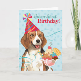 スウィート誕生日ベーグル カード