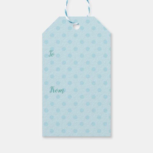 スウィート誕生日素晴らしピレネーラベル ギフトタグ (裏面)