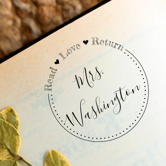 スウィート読ハートラブリターン先生の本 ラバースタンプ