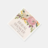 スウィート開花ブライダルシャワーナプキンス スタンダードカクテルナプキン (角)