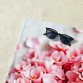 スウィート開花リップアート ビーチタオル (インサイチュ)