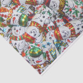 スウィート雪だるまティッシュペーパー 薄葉紙 (詳細)