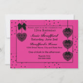 スウィート13バースデーパーティ招待状 招待状 (裏面)