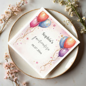 スウィート15誕生日ナプキンス スタンダードカクテルナプキン