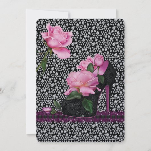 スウィート16とキセネラ招待状 招待状 (裏面)