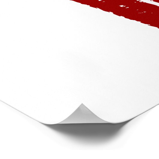 スウィート16の16歳の誕生日パーティバナー名前をカスタムする ポスター (角)