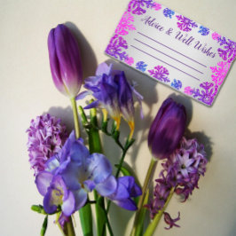 スウィート16ウィンタースノーフレーク誕生日 アドバイスカード