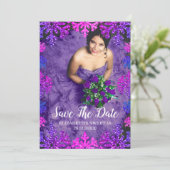 スウィート16ウィンタースノーフレーク誕生日 セーブザデート (スタンド正面)