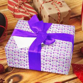 スウィート16ウィンタースノーフレーク誕生日 ラッピングペーパー