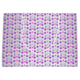 スウィート16ウィンタースノーフレーク誕生日 ラージペーパーバッグ