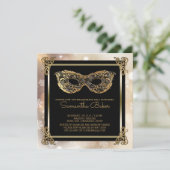 スウィート16ウィンターマスカレード | Sweet sixteen《写真》ぼけ味 招待状 (スタンド正面)