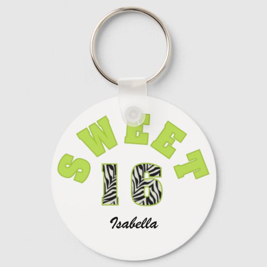 スウィート16キーチェーン キーホルダー (正面)