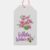 スウィート16ギフトラベル ギフトタグ (裏面)