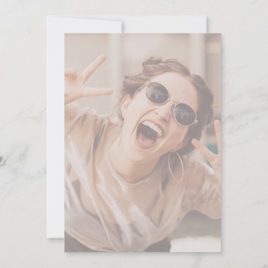 スウィート16グリッタードリプスバラ金ゴールド誕生日インビタ 招待状 (裏面)