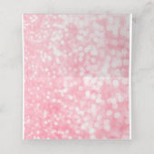 スウィート16グリッター《写真》ぼけ味ライトカスタム座席表 プレイスカード (内部開封)