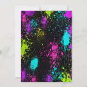 スウィート16グローパーティー誕生日招待状 招待状 (裏面)