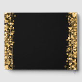 スウィート16ゲストブックパーティースパルクレス金ゴールド ゲストブック (裏面)