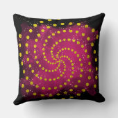 スウィート16ゴールデングリッター名スクリプト装飾用クッション クッション (裏面)