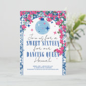 スウィート16サントリーニミュージカルブーゲンビリア乳房 招待状 (スタンド正面)