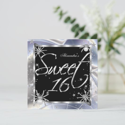 スウィート16シルバースパイダーズ16thバースデーパーティー 招待状 (スタンド正面)