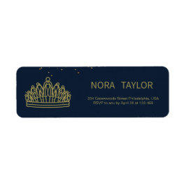 「スウィート16ソイレ：グラム、グリッツ、そしてグッドタイムズ！」 ラベル