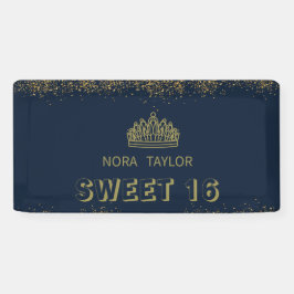 「スウィート16ソイレ：グラム、グリッツ、そしてグッドタイムズ！ 横断幕