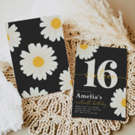 スウィート16デイジー誕生日招待状 招待状