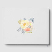 スウィート16ナンバー16赤面ピンクフローラ16誕生日 ゲストブック (裏面)