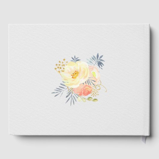 スウィート16ナンバー16赤面ピンクフローラ16誕生日 ゲストブック (裏面)