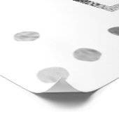 スウィート16バターフリスダスティブルーガウンウェルカムサイン ポスター (角)