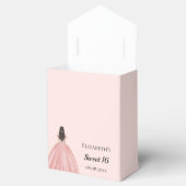 スウィート16バラ金ゴールドプリンセスドレス フェイバーボックス (オープン)