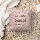 スウィート16バラ金ゴールド名 クッション (ブランケット)